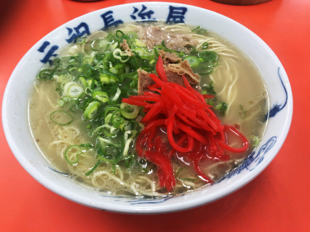 元祖長浜屋のラーメン