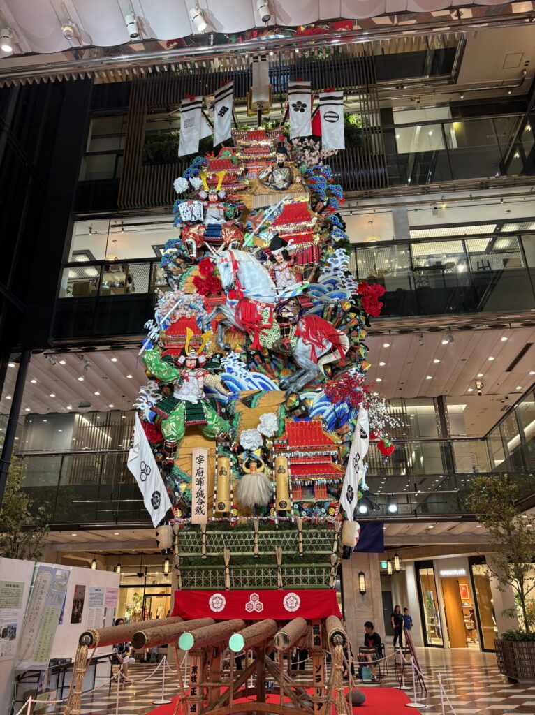 Decorative Yamakasa （inside Tenjin Solaria Plaza）