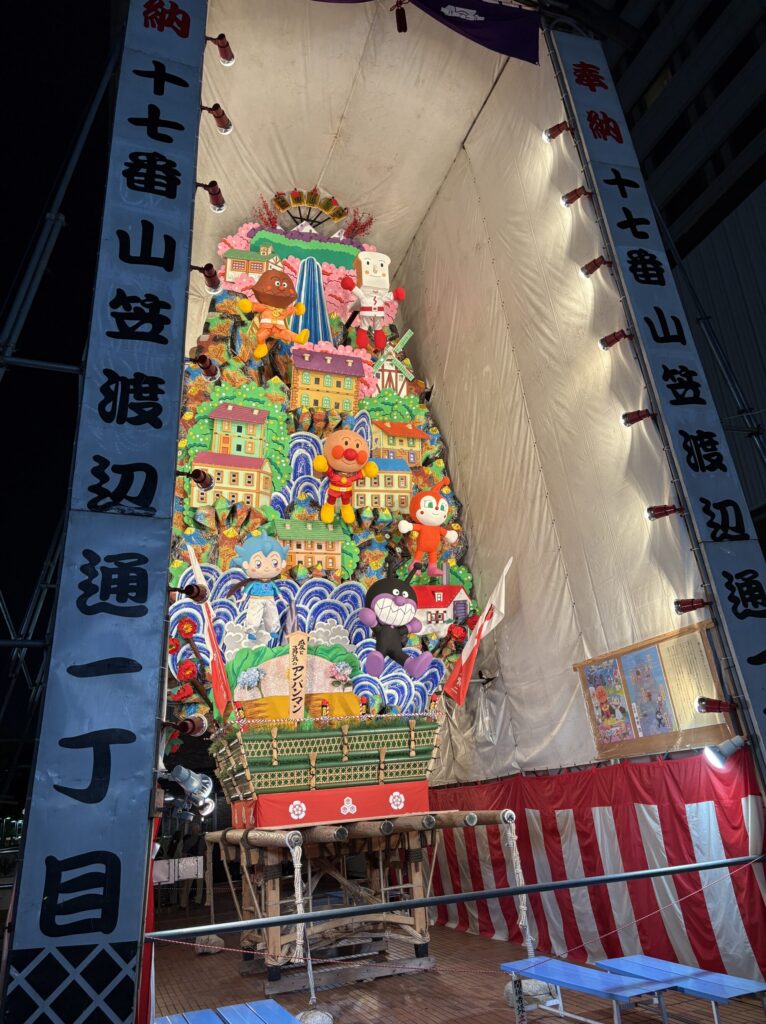 Decorative Yamakasa（Watanabe-dori Street）