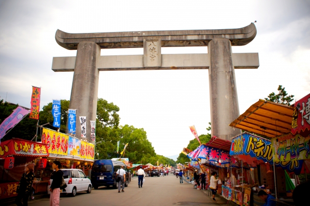 Daytime at the Hojoya Festival