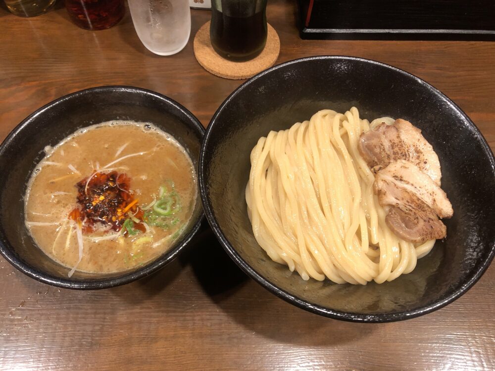 麺と酒 ざきおの旨辛味噌つけ麺