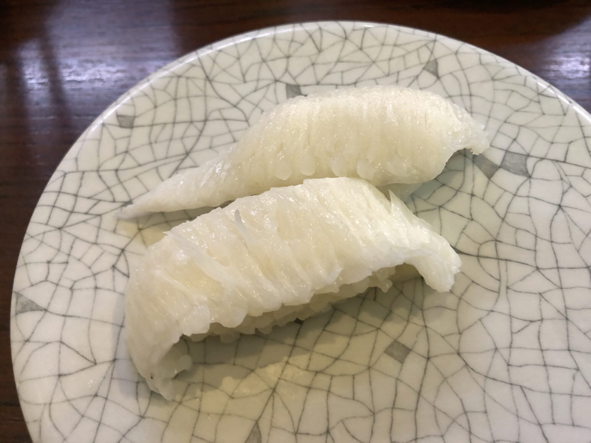 Engawa sushi at Mawaru Sushi Ichiba