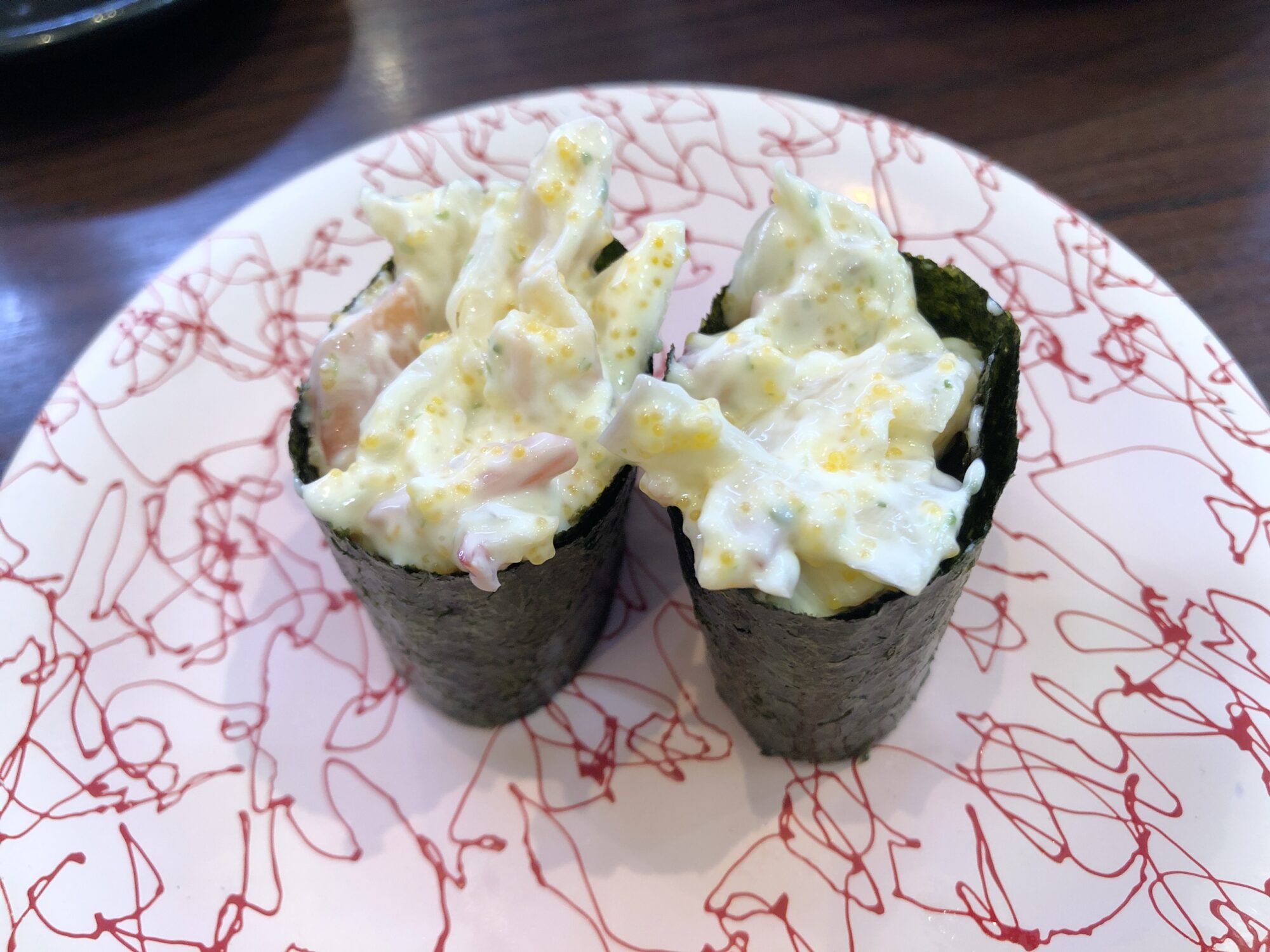 Surf clam salad at Mawaru Sushi Ichiba