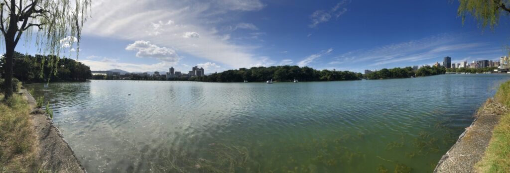 Scenery of Ohori Park