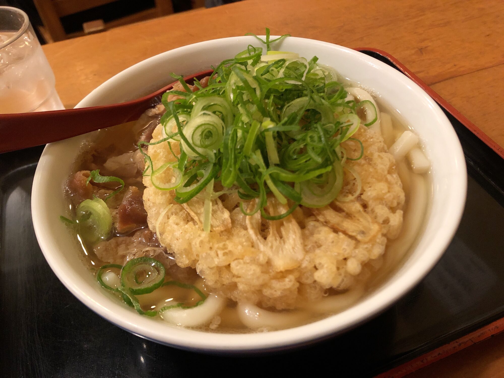 Niku Gobo Tempura Udon from Inaba Udon