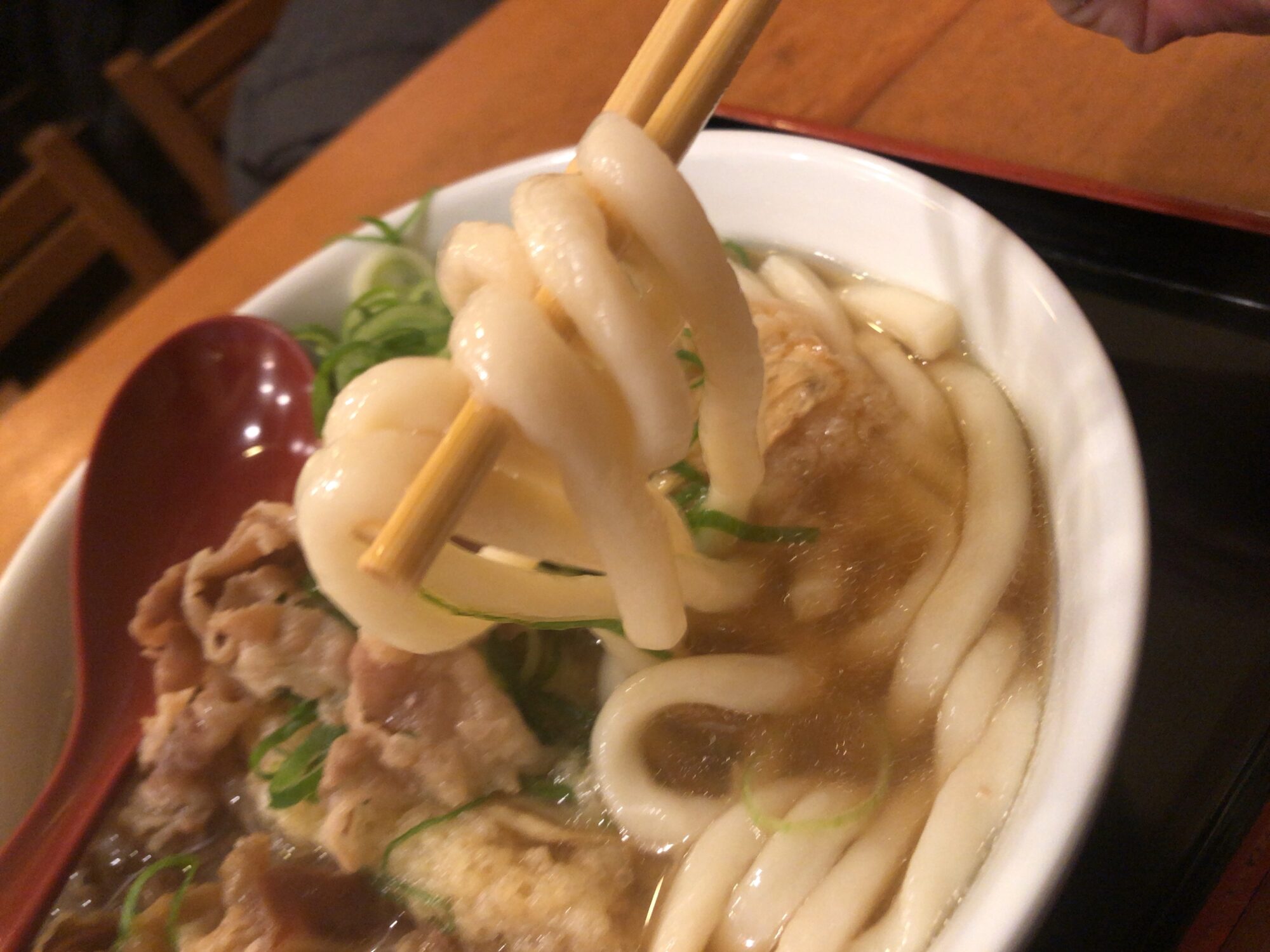 Soft noodles unique to Hakata Udon