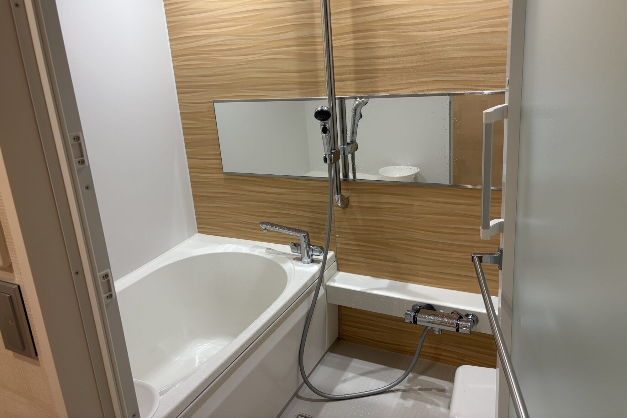 Bathroom at GRAND BASE Mojiko Ekimae