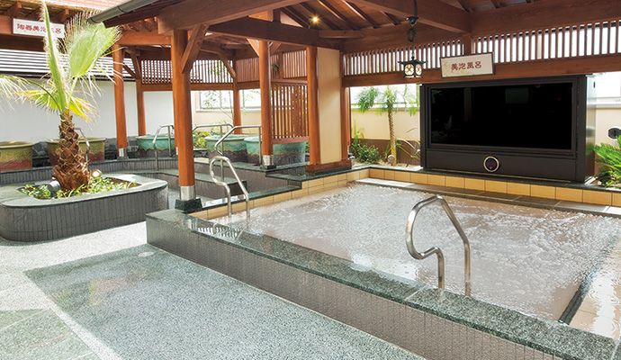 Bubbling Bath at Teruha Spa Resort